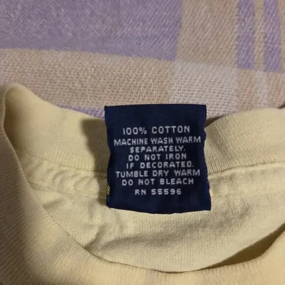 VTG 80s Hawaiian Tropic Sun Surfing Tanning Hobie Surf T Shirt USA Size M 1982 - Picture 4 of 9